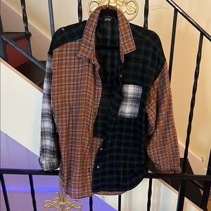 J. Crew Women's Plaid Button Down Shirt - Multicolor